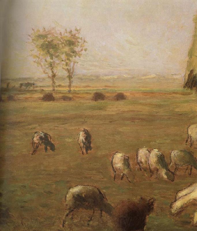 Jean Francois Millet Detail of  Spring,haymow France oil painting art